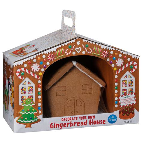 Buy Large Gingerbread House Kit Ready Made Decorating Kit Large Pre Built Decorate Your Own