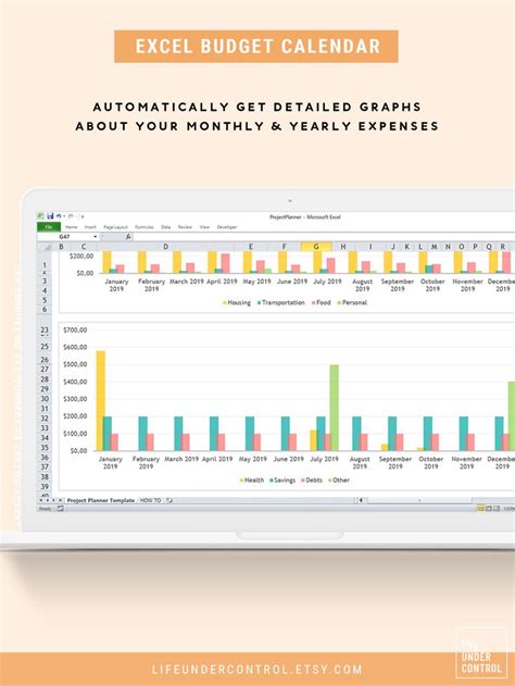 Excel Templates For Calendar Budgets Gastblaster