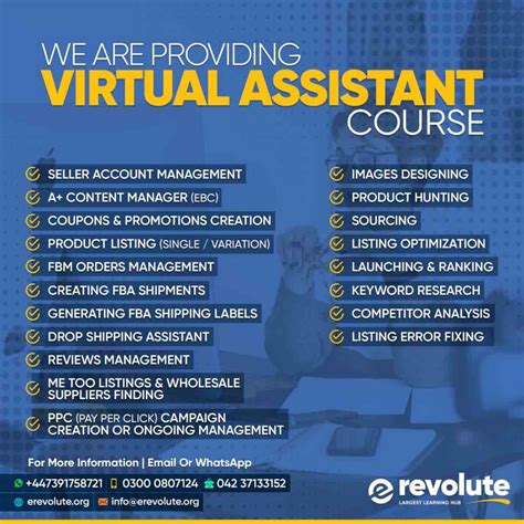 Virtual Assistant Course Erevolute