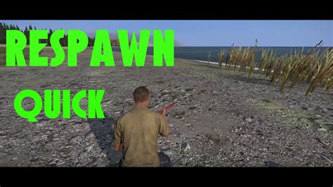 DayZ Standalone How To Respawn Quick 0 59 YouTube