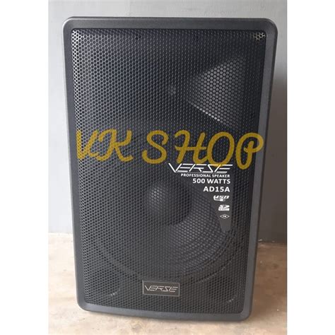 Jual SPEAKER AKTIF VERSE AD 15A VERSE AD15A VERSE AD 15 A 500 WATT USB