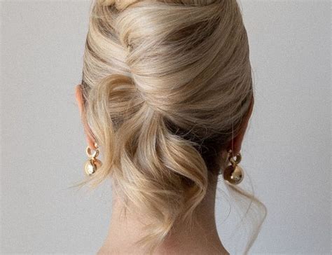 Easy Updo Wedding Hairstyle For Long Hair Alex Gaboury