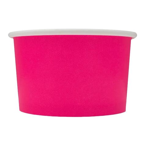 5 Oz Pink Ice Cream Cups 1000case Myyogurtsuppliescom