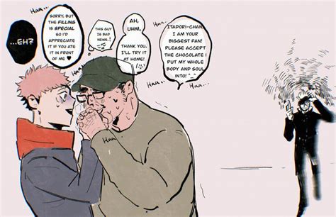 Two Men Are Talking To Each Other With Speech Bubbles Above Their Heads