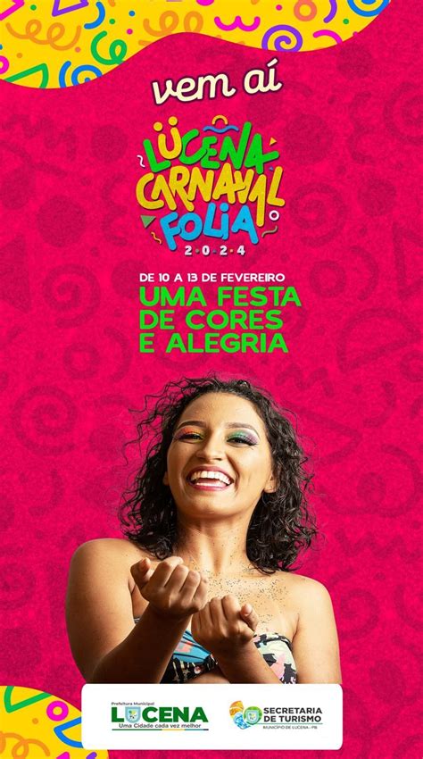 Lucena lança oficialmente nesta quarta feira 24 o Carnaval 2024