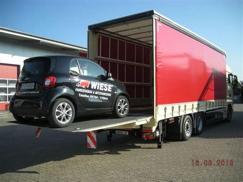 Maschinentransporter Wiese Fahrzeugbau