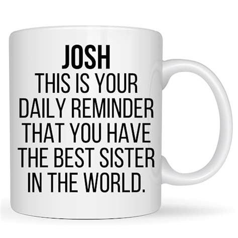 Personalized Brother Mug Brother Coffee Mug T For