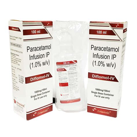 Paracetamol Infusion IP Manufacturer