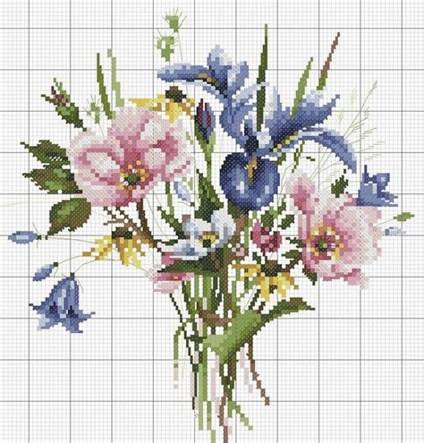 Pin By Mustafa Erdal On Denenecek Projeler Cross Stitch Flowers