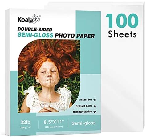 Koala Thin Inkjet Printer Paper For DIY Chip Bag And Print Brochure