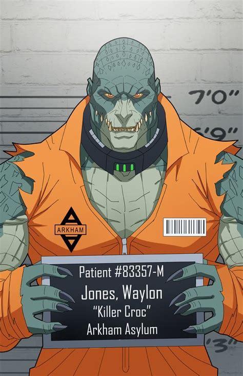 Killer Croc Superhero Characters Dc Comics Characters Dc Comics Art