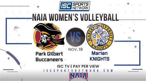 2022 Naia Wvb Marian Vs Park Gilbert 11 19 2022 23 Season Isc