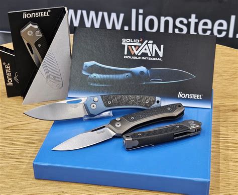 Blade Show Lionsteel Doubles Down On Integral Handle Concept With