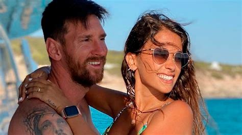 La Fotos De Antonela Roccuzzo En Bikini En El Caribe