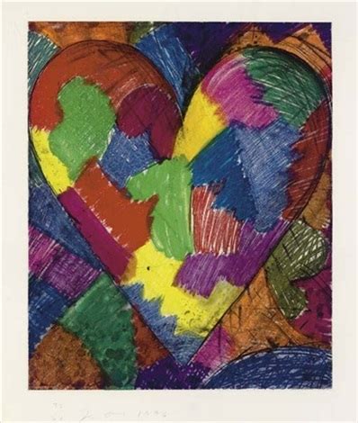 A Beautiful Heart By Jim Dine On Artnet