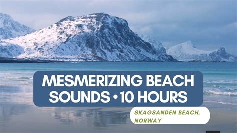 Mesmerizing Beach Sounds For 10 Hours Relaxing Ocean Sounds For Sleep