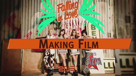 Ne Falling In Love M V Making Film Youtube