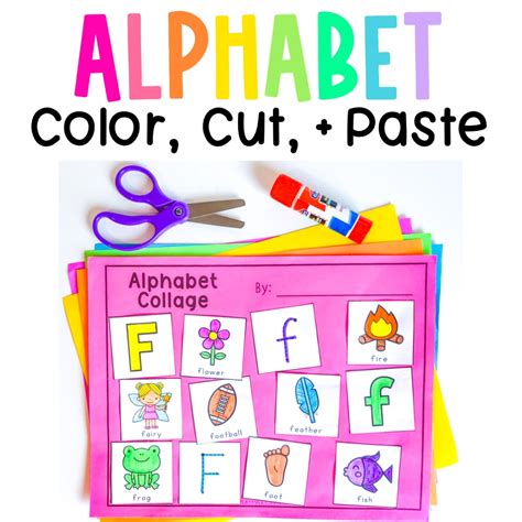 Cut And Paste Alphabet Worksheets Worksheets Library