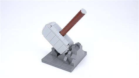 Lego Thor Hammer - lego creations for kids easy birthday parties