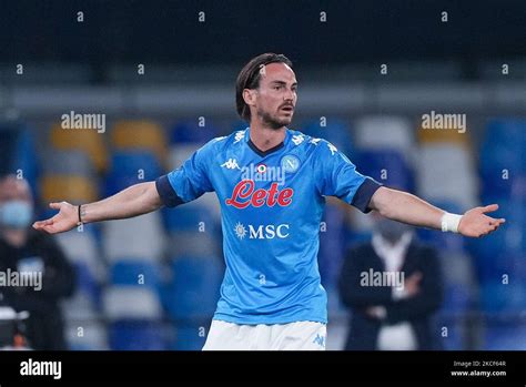 Fabian Ruiz Of Ssc Napoli Gestures Hi Res Stock Photography And Images