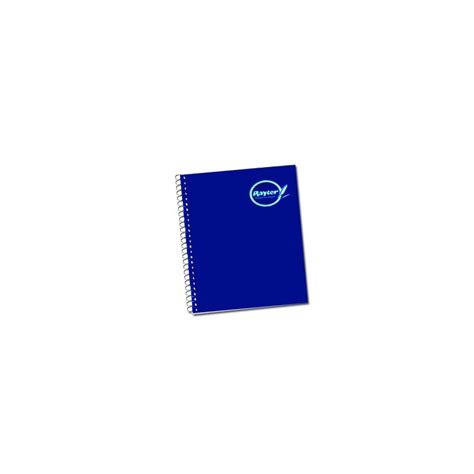 Cuaderno Forma Francesa Rayter Espiral Cuadro Chico Hojas