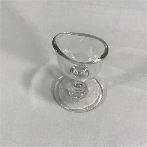 Vintage Glass Eye Wash Cup Mid Century Apothecary Etsy