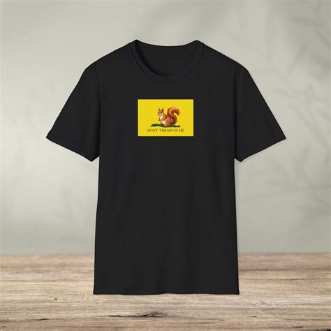 Tshirt Dont Tread On Me Peanut The Squirrel Shirt Peanut Tee