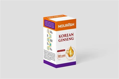 Korean Ginseng Capsule For Supplement Diet Certification Fssai