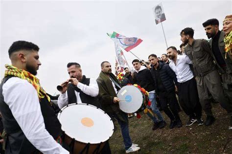 Thousands Of People Take Part In The Pro Kurdish Demonstration In The