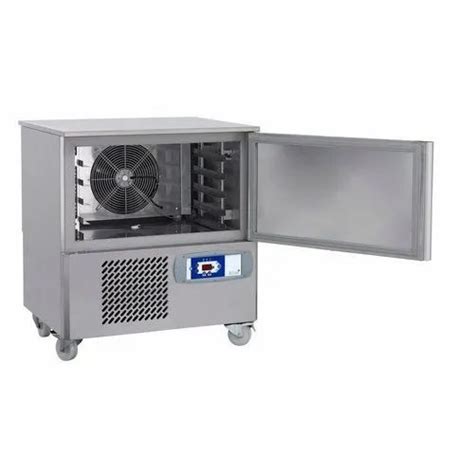 Q Vary Stainless Steel Single Door Blast Freezer Number Of Basket