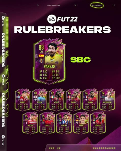 Fifa Ultimate Team Rulebreakers Team Released Fifa Infinity