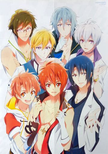 駿河屋 【買取】 単品 B2両面ポスター八つ折 Idolish7trigger 「アイドリッシュセブン」 アニメージュ 2016年