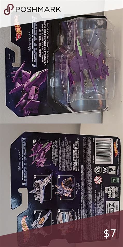 Hot Wheels Disney Pixar Lightyear Zurg Fighter Ship