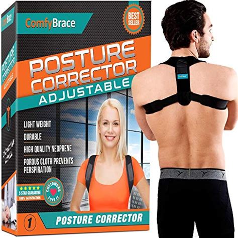 Comfy Brace Posture Corrector Back For Men And Women Fully Adjustable