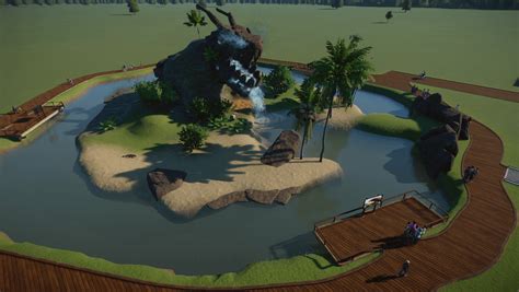 Dragon Island - A WIP Komodo Dragon habitat : r/PlanetZoo