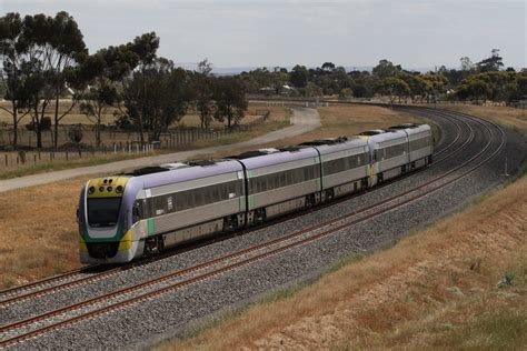 Vlocity 3vl21 And Classmate On A Down Geelong Service Between Tarneit