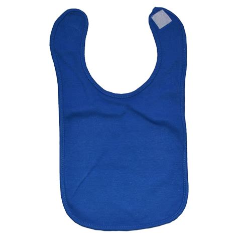 Royal Blue Personalized Baby Bibs Busy Baby Bibs