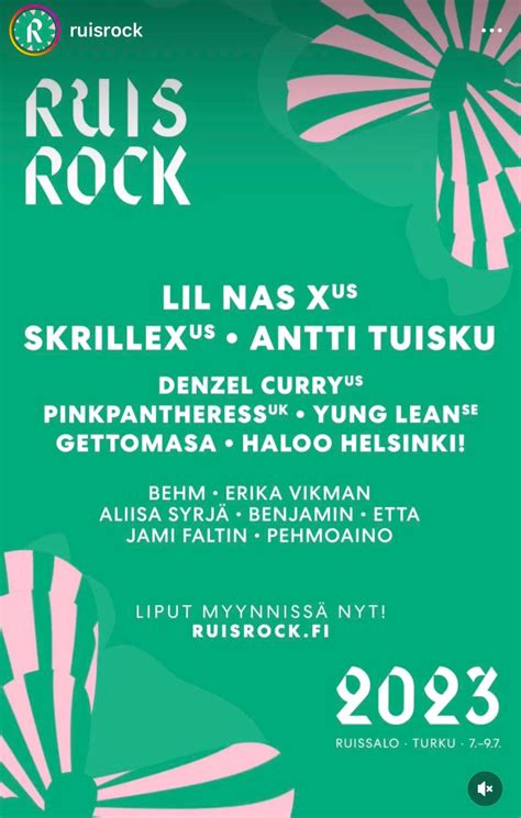 Ota selvää 31 imagen ruisrock festival lineup abzlocal fi