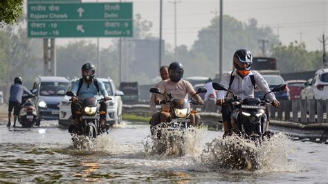 Yellow Alert Issued As Rain Hits Delhi Heatwave Unlikely Till June 4