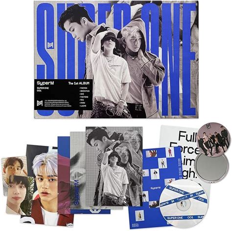 Superm St Album Super One Unit B Ver Cd Photobook Booklet