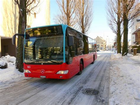 Vb Biel Mercedes Citaro Nr Be Unterwegs In Biel Am