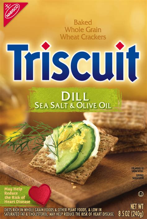 Food And Product Reviews Dill Sea Salt And Olive Oil Triscuit