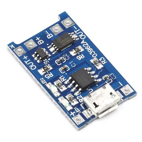 Micro Usb V A Tp Lithium Battery Charger Module Charging