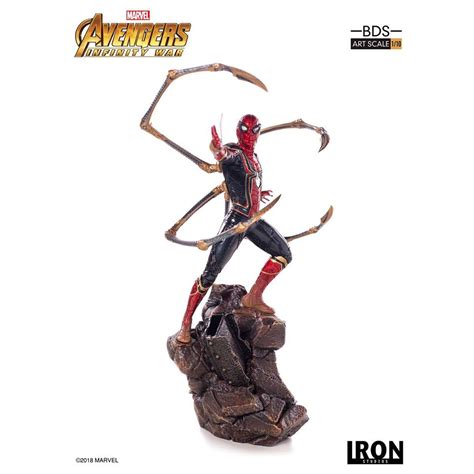 งานปน ของสะสม Iron Studios Iron Spider Man BDS Art Scale 1 10