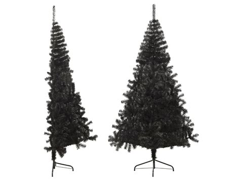 Meia Árvore de Natal MAISON EXCLUSIVE Artificial Suporte Preto PVC