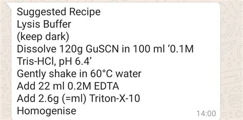 Triton X Lysis Buffer Recipe Bryont Blog