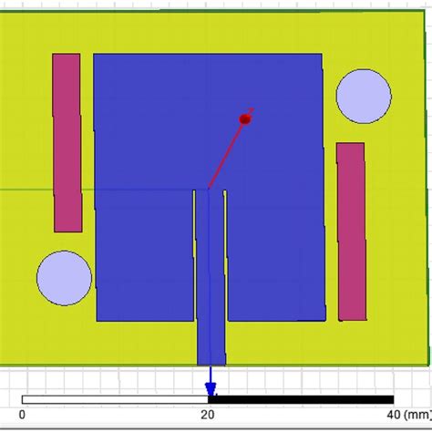 Structure Of Microstrip Patch Antenna Download Scientific Diagram