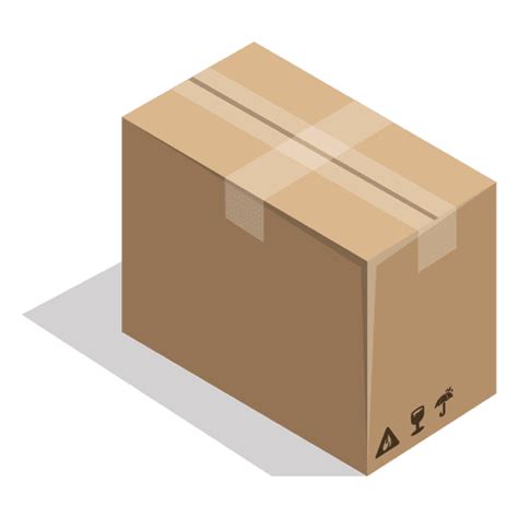 Diseño PNG Y SVG De Caja Sellada Con Carteles Para Camisetas