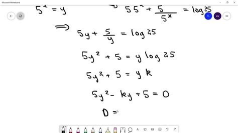 The Number Of Real Solutions Of The Equation 51x51 Xlog10 25 X ∈