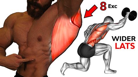 8 Exercises To Transform Your Lats Into Bigger Lats Lats Workout